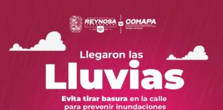 LLAMA COMAPA A NO ARROJAR BASURA EN LA VÍA PÚBLICA Y EVITAR AFECTACIONES DURANTE PRECIPITACIONES