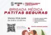 EL ALCALDE CARLOS PEÑA ORTIZ INVITA A LA BRIGADA MÉDICA «PATITAS SEGURAS»