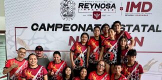 GRAN ACTUACIÓN DEL EQUIPO DE NATACIÓN del IMD EN TORNEO ESTATAL