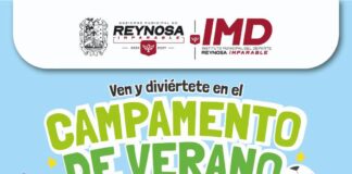 INVITA GOBIERNO DE REYNOSA A INSCRIBIRSE EN CURSO DE VERANO DEL POLIDEPORTIVO