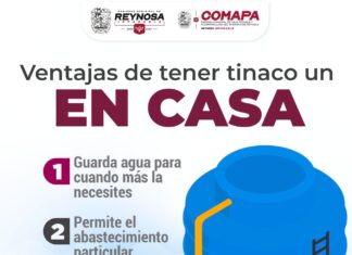 RECOMIENDA COMAPA USO DE TINACOS Y MANTENIMIENTO DE INSTALACIONES HIDRÁULICAS EN TEMPORADA DE CALOR