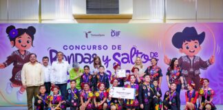 FELICITA DIF-REYNOSA A INSTITUTO MINITA POR DESTACADOS RESULTADOS EN CONCURSO ESTATAL DE RONDAS Y SALTO DE CUERDA 2026