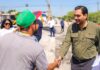 SUPERVISA CARLOS PEÑA ORTIZ REHABILITACIÓN DE VIALIDADES EN RINCÓN DE LAS FLORES