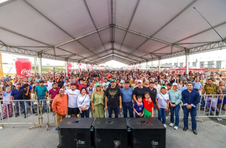 CELEBRARON MILES DE PADRES SU DÍA CON EL ALCALDE CARLOS PEÑA ORTIZ EN REYNOSA