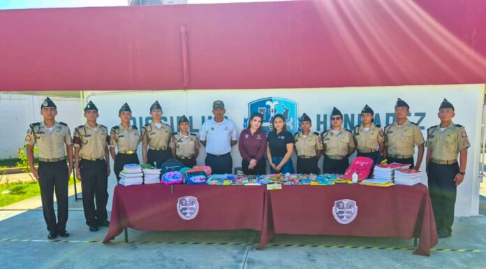 AGRADECE DIF-REYNOSA AL BACHILLERATO MILITARIZADO REYNOSA POR UNIRSE A LA CAMPAÑA “TODOS SOMOS ÚTILES”