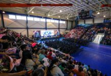 APADRINÓ A LA GENERACIÓN 2023-2026 DE LA SECUNDARIA CARMEN SERDÁN EL ALCALDE CARLOS PEÑA ORTIZ