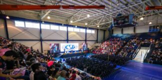 APADRINÓ A LA GENERACIÓN 2023-2026 DE LA SECUNDARIA CARMEN SERDÁN EL ALCALDE CARLOS PEÑA ORTIZ