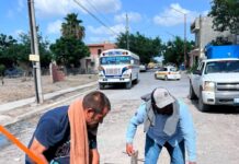 REALIZÓ COMAPA REEMPLAZÓ Y REPOSICIÓN DE BROCALES EN DISTINTOS SECTORES DE LA CIUDAD
