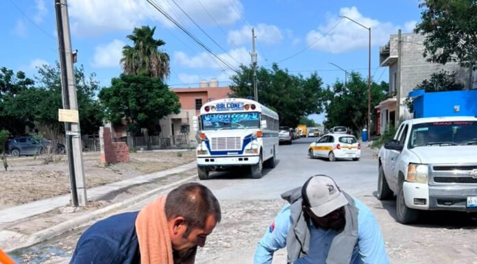 REALIZÓ COMAPA REEMPLAZÓ Y REPOSICIÓN DE BROCALES EN DISTINTOS SECTORES DE LA CIUDAD