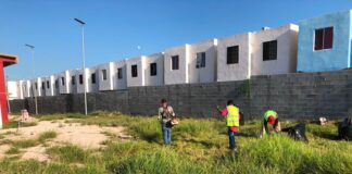 REALIZA GOBIERNO DE CARLOS PEÑA Ortiz LIMPIEZA EN CBTis 302 DE ALTA VISTA