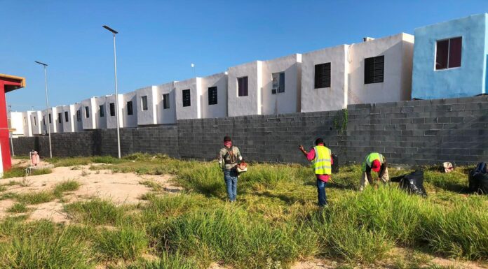 REALIZA GOBIERNO DE CARLOS PEÑA Ortiz LIMPIEZA EN CBTis 302 DE ALTA VISTA