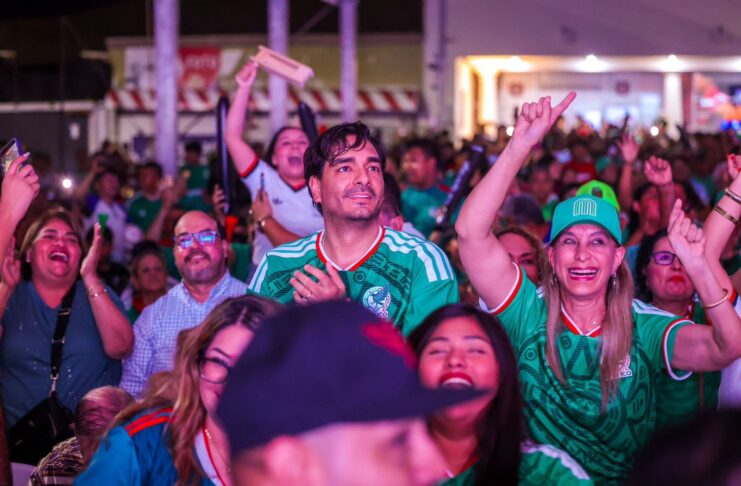 CELEBRÓ LA SENADORA MAKI ORTIZ TRIUNFO DE MÉXICO SOBRE LA REPÚBLICA CHECA 3 A 0, Y TERCER VICTORIA