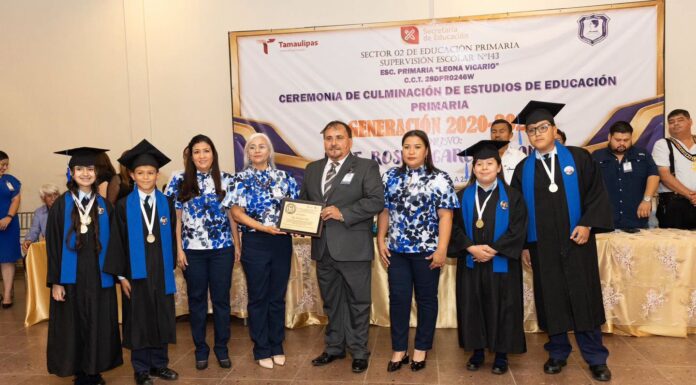 CONCLUYEN CON ÉXITO SU EDUCACIÓN PRIMARIA ALUMNOS DE LA ESCUELA LEONA VICARIO