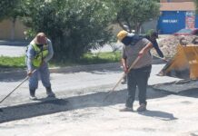 AVANZA COMAPA EN REPOSICIÓN DE CARPETA ASFÁLTICA EN LA COLONIA BENITO JUÁREZ
