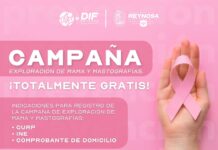 INVITA DIF-REYNOSA A LAS MUJERES A CUIDAR SU SALUD CON ESTUDIOS GRATUITOS DE DETECCIÓN OPORTUNA