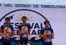 GRAN ACTUACIÓN DE NADADORES REYNOSENSES EN COMPETENCIA ESTATAL