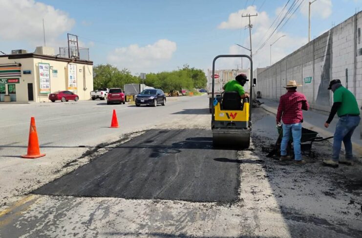 GOBIERNO DE REYNOSA REFUERZA MANTENIMIENTO URBANO PARA MEJORAR INFRAESTRUCTURA DE LA CIUDAD