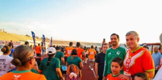 ASISTIÓ ALCALDE CARLOS PEÑA ORTIZ A LA CARRERA NARANJA