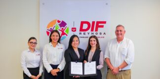 FIRMA DIF-REYNOSA CONVENIO DE COLABORACIÓN CON HAMPTON INN REYNOSA ZONA INDUSTRIAL