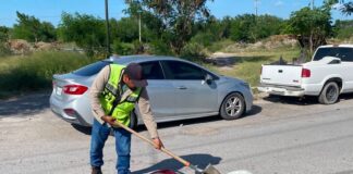 FORTALECE COMAPA SEGURIDAD VIAL CON INSTALACIÓN Y REEMPLAZO DE BROCALES