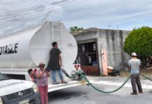 REALIZA COMAPA REPARTO DE AGUA POTABLE MEDIANTE CAMIONES CISTERNA