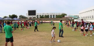 CONTINÚA CAMPAMENTO EN POLIDEPORTIVO REYNOSA