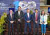 CELEBRARON PRESIDENTE DE REYNOSA Y MAYORES DE MCALLEN E HIDALGO, CENTENARIO DEL PUENTE INTERNACIONAL