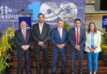 CELEBRARON PRESIDENTE DE REYNOSA Y MAYORES DE MCALLEN E HIDALGO, CENTENARIO DEL PUENTE INTERNACIONAL