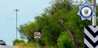 REFUERZAN SEGURIDAD EN PARADAS DE TRANSPORTE PÚBLICO CON NUEVA SEÑALIZACIÓN VIAL EN REYNOSA
