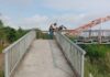 GOBIERNO DE REYNOSA DA MANTENIMIENTO A PUENTE PEATONAL PARA REFORZAR SEGURIDAD DE HABITANTES