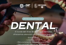 PROMUEVE DIF-REYNOSA EL CUIDADO DE LA SALUD BUCAL CON SERVICIOS GRATUITOS