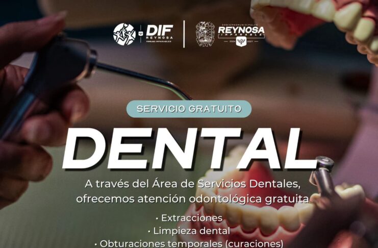 PROMUEVE DIF-REYNOSA EL CUIDADO DE LA SALUD BUCAL CON SERVICIOS GRATUITOS