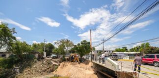SUPERVISÓ CARLOS PEÑA ORTIZ REHABILITACIÓN DE PUENTE EN COLONIA RENACIMIENTO; MEJORARÁ CONECTIVIDAD