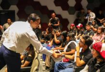 «ALIMENTA EL CUERPO Y EL ALMA», ALCALDE CARLOS PEÑA ORTIZ RECONOCE A JÓVENES DEL FESTIVAL NACIONAL DE PROYECCIÓN DE CORTOMETRAJES