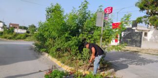 REYNOSA FORTALECE LA REHABILITACIÓN DE ESPACIOS PÚBLICOS EN DIVERSOS SECTORES DE LA CIUDAD