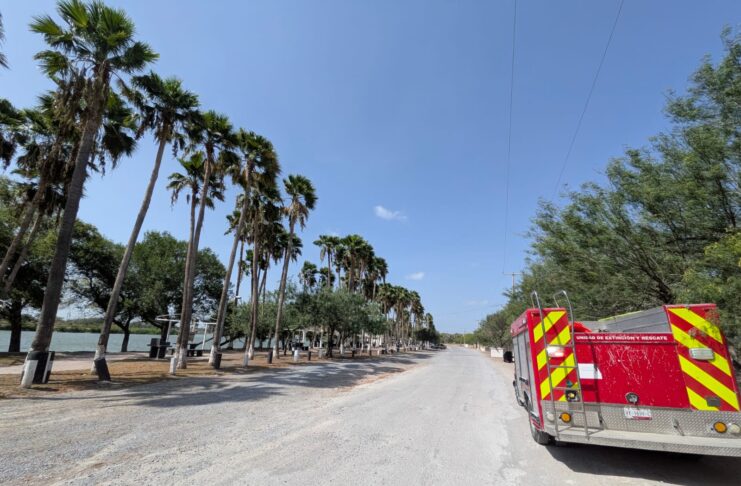 REFUERZA PCyB VIGILANCIA EN LA PLAYITA PARA EVITAR EL INGRESO AL RÍO BRAVO