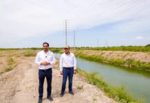 ALCALDE DE REYNOSA INTENSIFICA LIMPIEZA DE DRENES PARA REDUCIR RIESGOS POR LLUVIAS