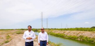 ALCALDE DE REYNOSA INTENSIFICA LIMPIEZA DE DRENES PARA REDUCIR RIESGOS POR LLUVIAS