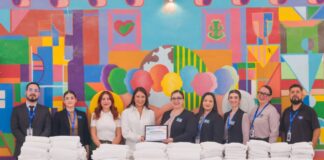 AGRADECE DIF-REYNOSA DONATIVO DE HAMPTON INN EN APOYO DE LAS FAMILIAS