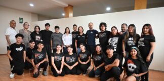 OFRECE GOBIERNO DE CARLOS PEÑA ORTIZ TALLER PRESENCIAL DE TEATRO JUVENIL