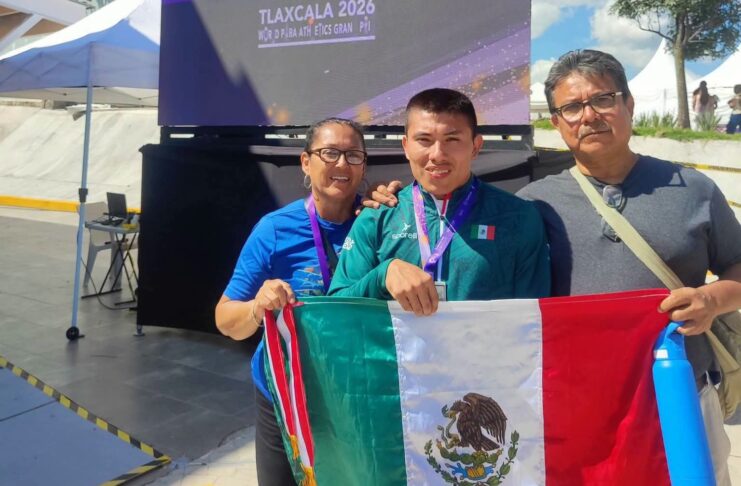 GANA REYNOSENSE PLATA EN EL WORLD PARA ATHLETICS GRAND PRIX TLAXCALA
