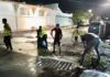 TRAS LA TORMENTA DEL DOMINGO, SERVICIOS PÚBLICOS REFUERZA LIMPIEZA DE REJILLAS Y PLUVIALES EN REYNOSA