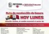 CUMPLE GOBIERNO MUNICIPAL CON RUTA DE RECOLECCIÓN DE BASURA ESTE LUNES