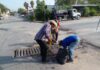AGILIZÓ SERVICIOS PÚBLICOS DE REYNOSA LIMPIEZA DE DRENES Y REJILLAS PLUVIALES