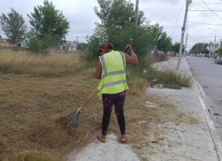 SERVICIOS PÚBLICOS INTENSIFICA JORNADA DE LIMPIEZA EN CALLES Y ESCUELAS DE REYNOSA
