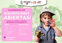 ABRE DIF-REYNOSA INSCRIPCIONES PARA GUARDERÍAS EN APOYO A FAMILIAS