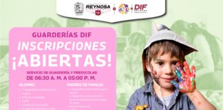 ABRE DIF-REYNOSA INSCRIPCIONES PARA GUARDERÍAS EN APOYO A FAMILIAS