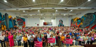 ENTREGÓ ALCALDE CARLOS PEÑA ORTIZ MÁS DE 4 MIL 400 APOYOS DEL PROGRAMA MUNICIPAL «MAMÁ LUCHONA»