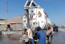 FORTALECE COMAPA FUNCIONAMIENTO DEL DRENAJE SANITARIO EN LA COLONIA VISTA HERMOSA