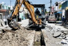 INICIÓ COMAPA REHABILITACIÓN DE DRENAJE SANITARIO EN LA COLONIA VALLE DE BRAVO